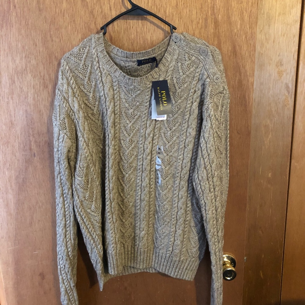 Polo Ralph Lauren cable knit sweater